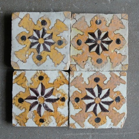 Antique Glazed Tile Flooring | Houston TX